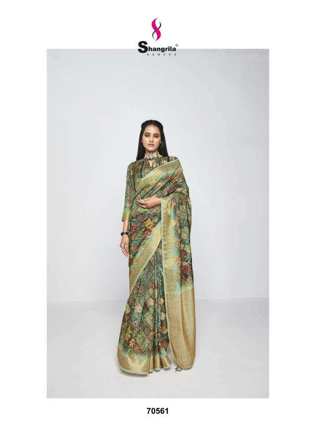 Shangrila Saachi Digital Pallu Festive Wear Silk Saree Catalog