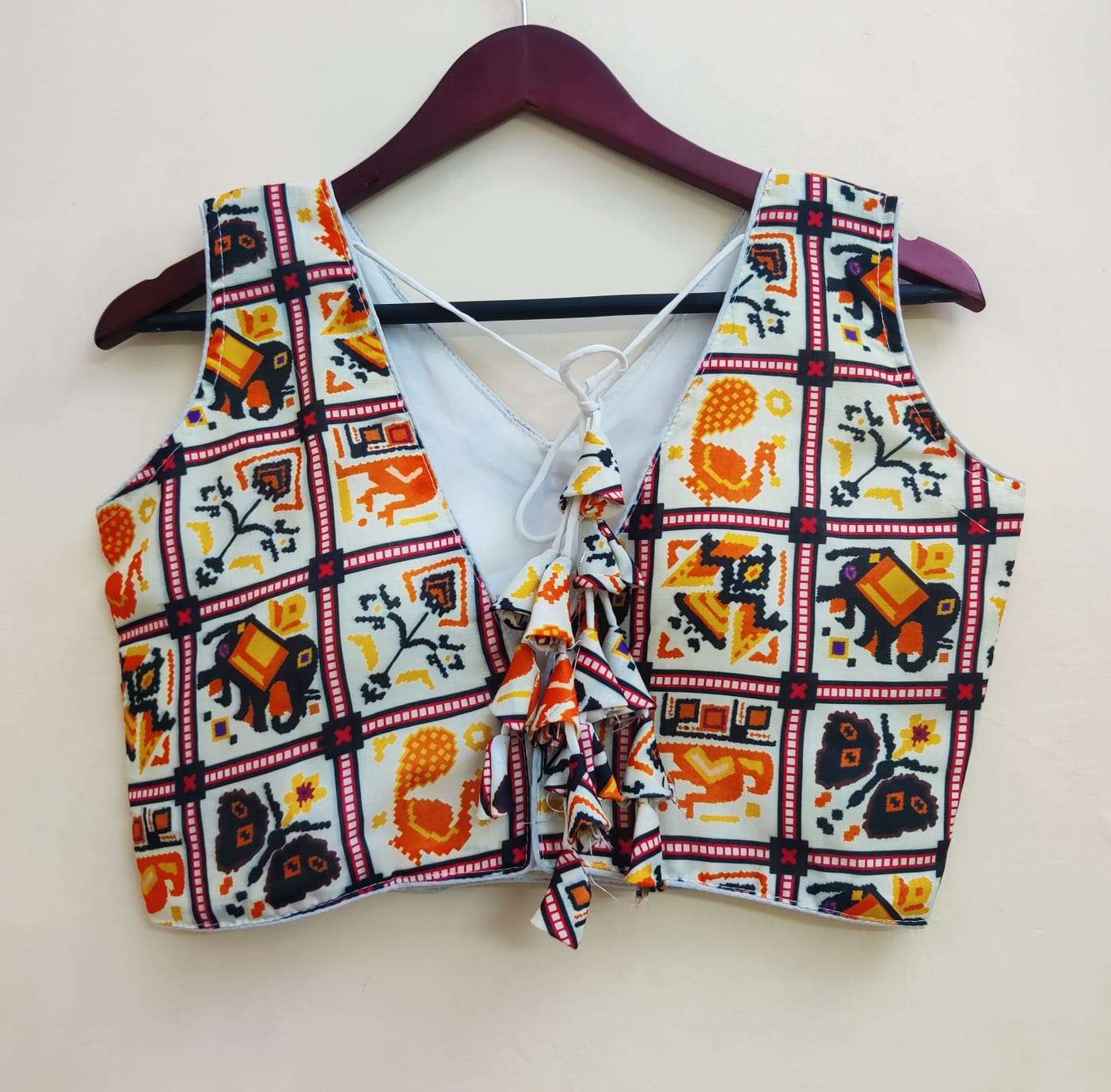 PatolaCotton Blouse On Trends Ready made blouses wholesale in surat