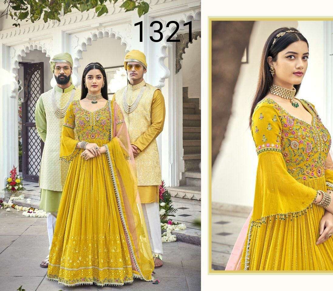 Eba Prime Rose 1321 Georgette Wear Designer Salwar Suits Catalog