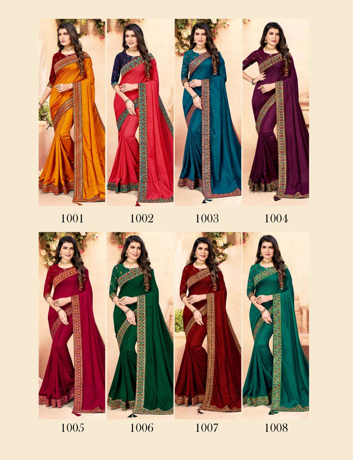Ranjana Sravanti Traditional Wear Embroidery Sarees Catalog