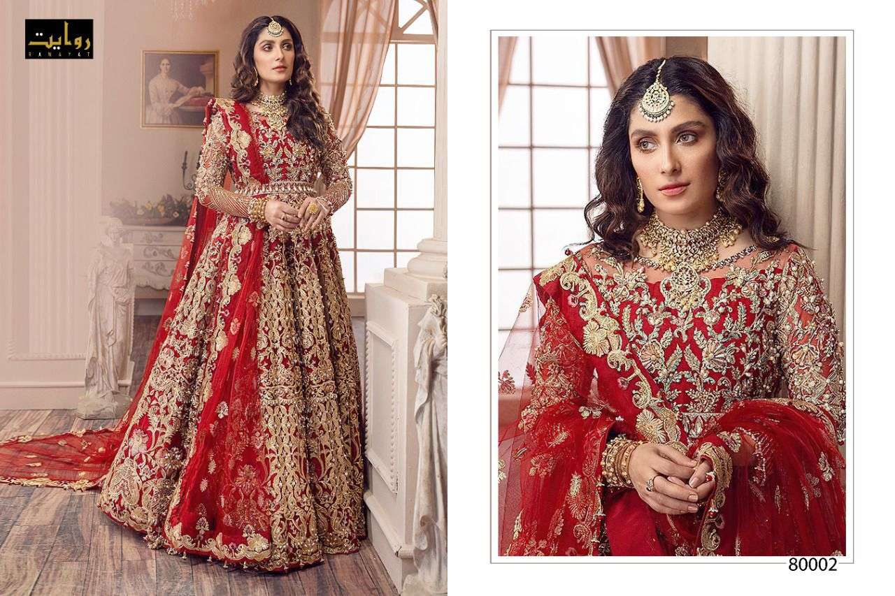 Rawayat Tabeer Vol 4 Wedding Wear Pakistani Salwar Suits Catalog
