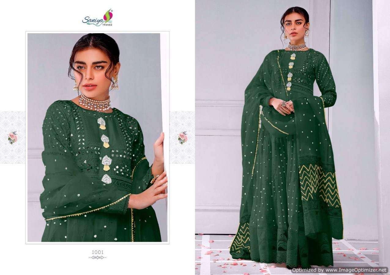Saniya Hit Bridal Georgette Designer Salwar Kameez catalog