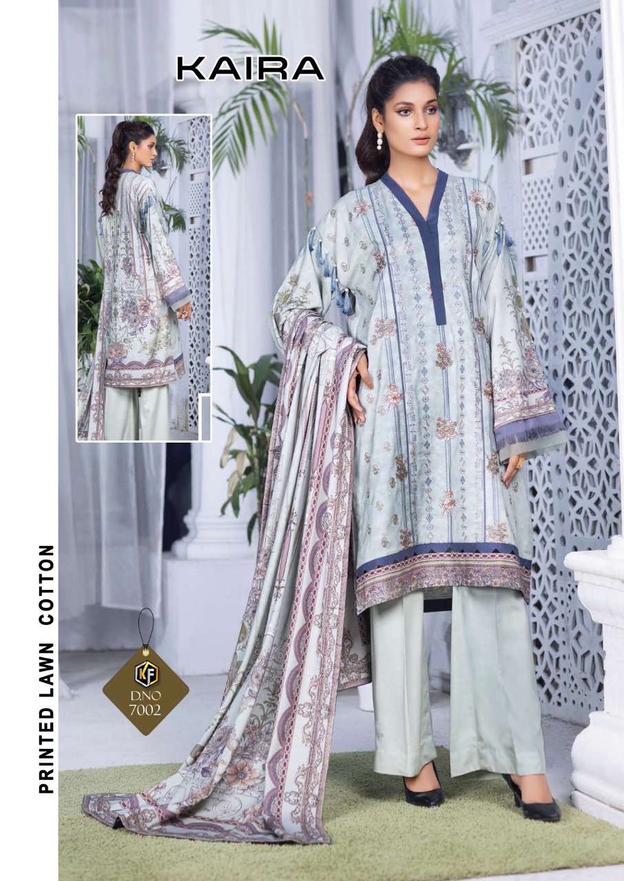 Keval Fab Kaira Vol 7 Karachi Cotton Dress Materials Catalog