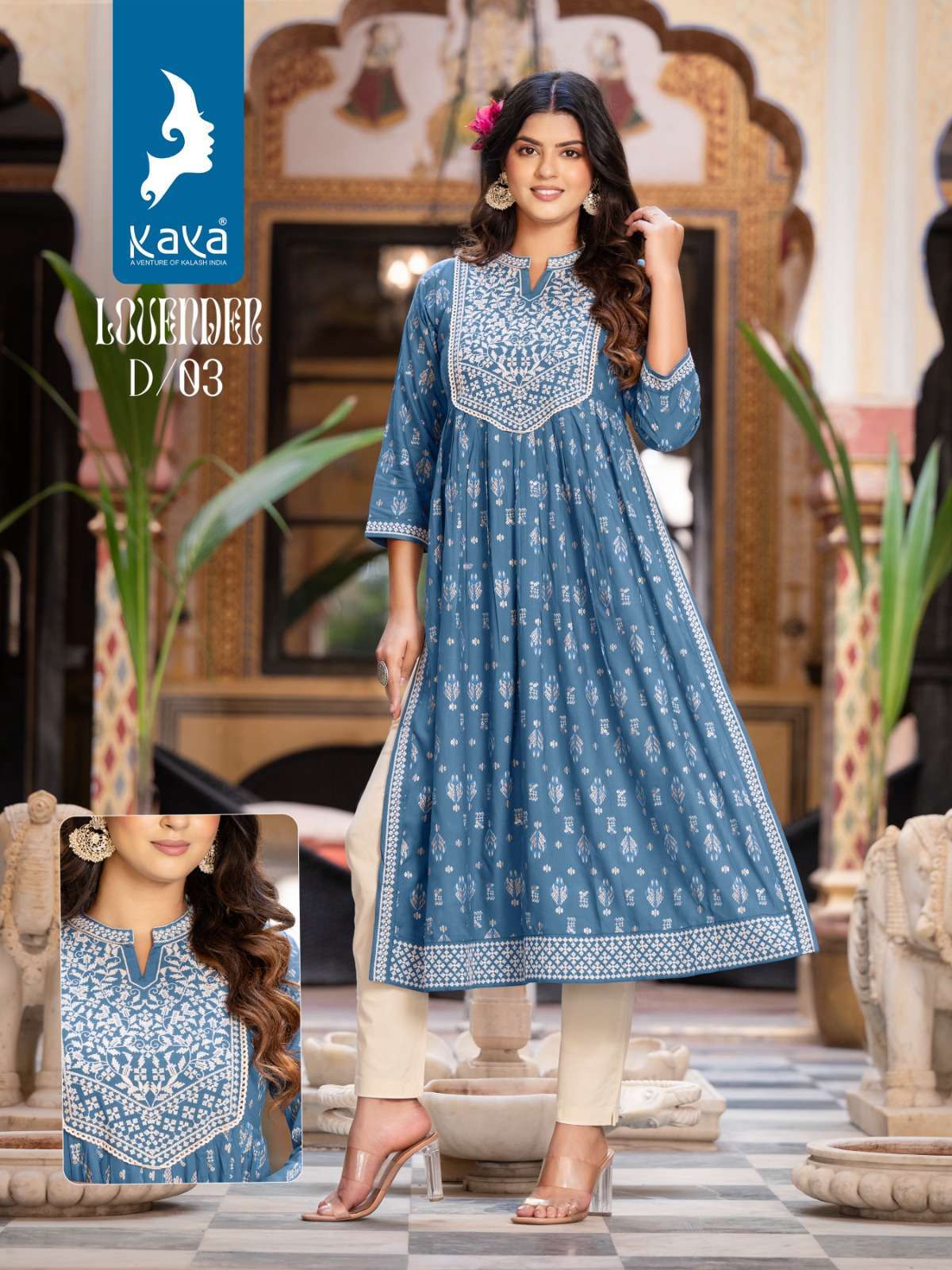 Liva Brand Kurti At Wholesale Rate at Rs 385 | Tail Cut Kurti in Surat |  ID: 2852171892973