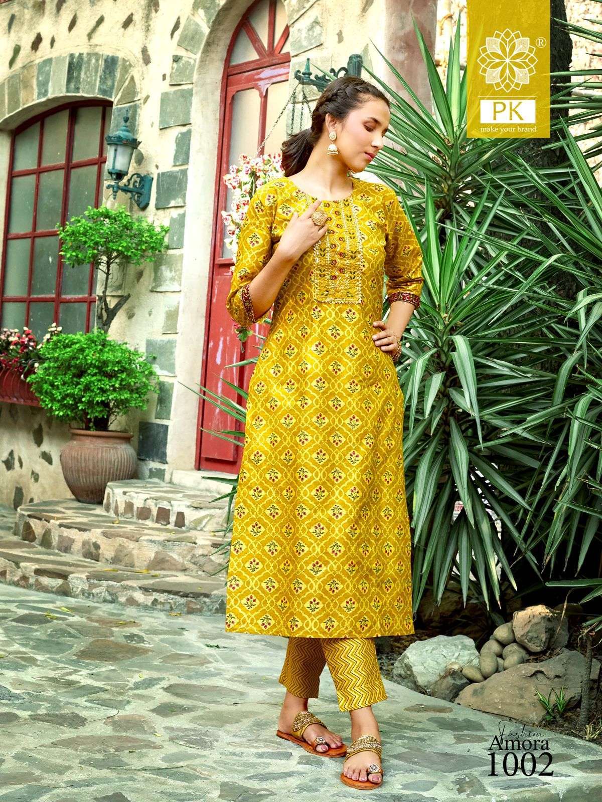 PK FASHION AMORA VOL 1 Kurti Wholesale market of india