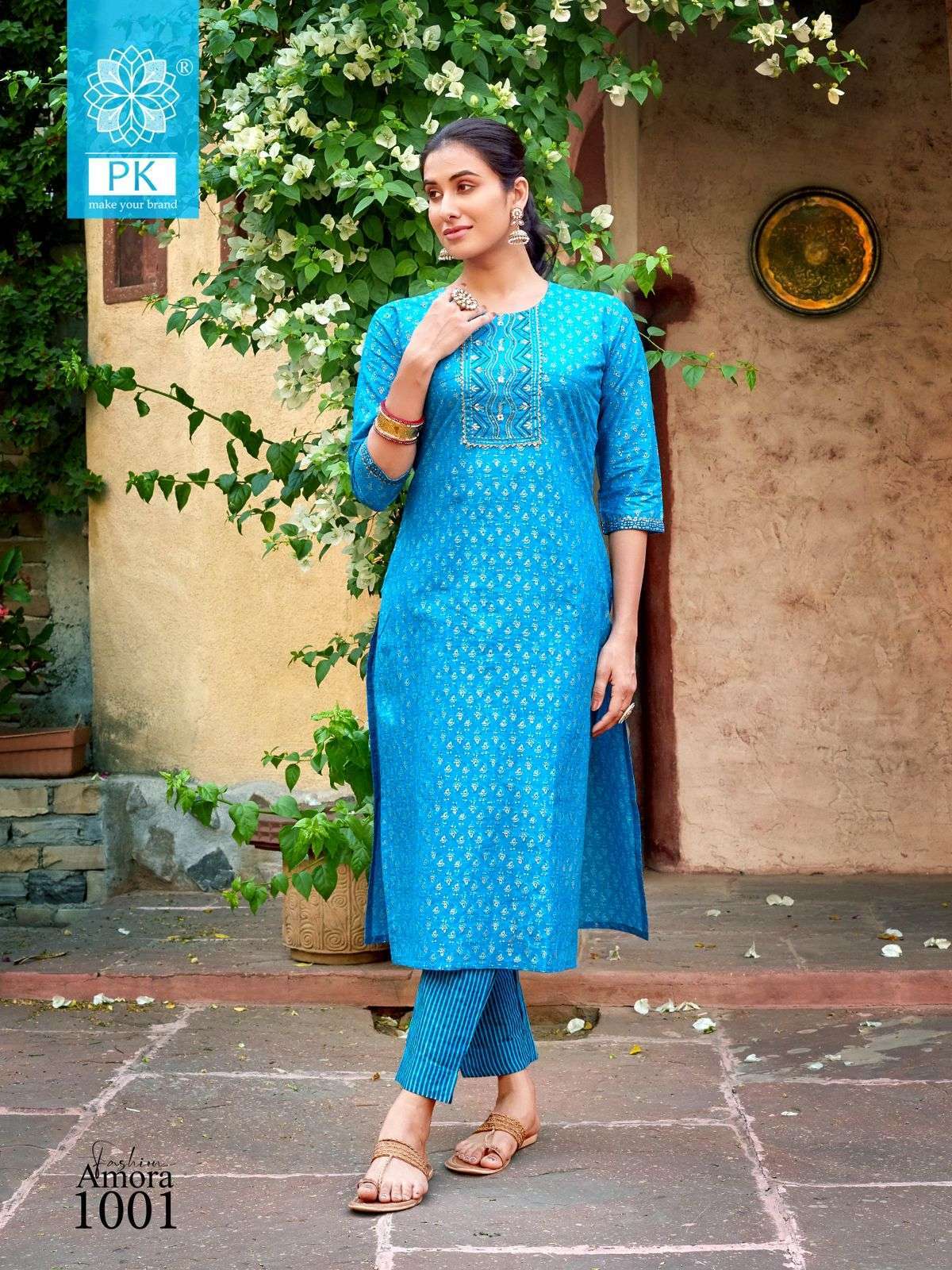 PK FASHION AMORA VOL 1 Kurti Wholesale market of india