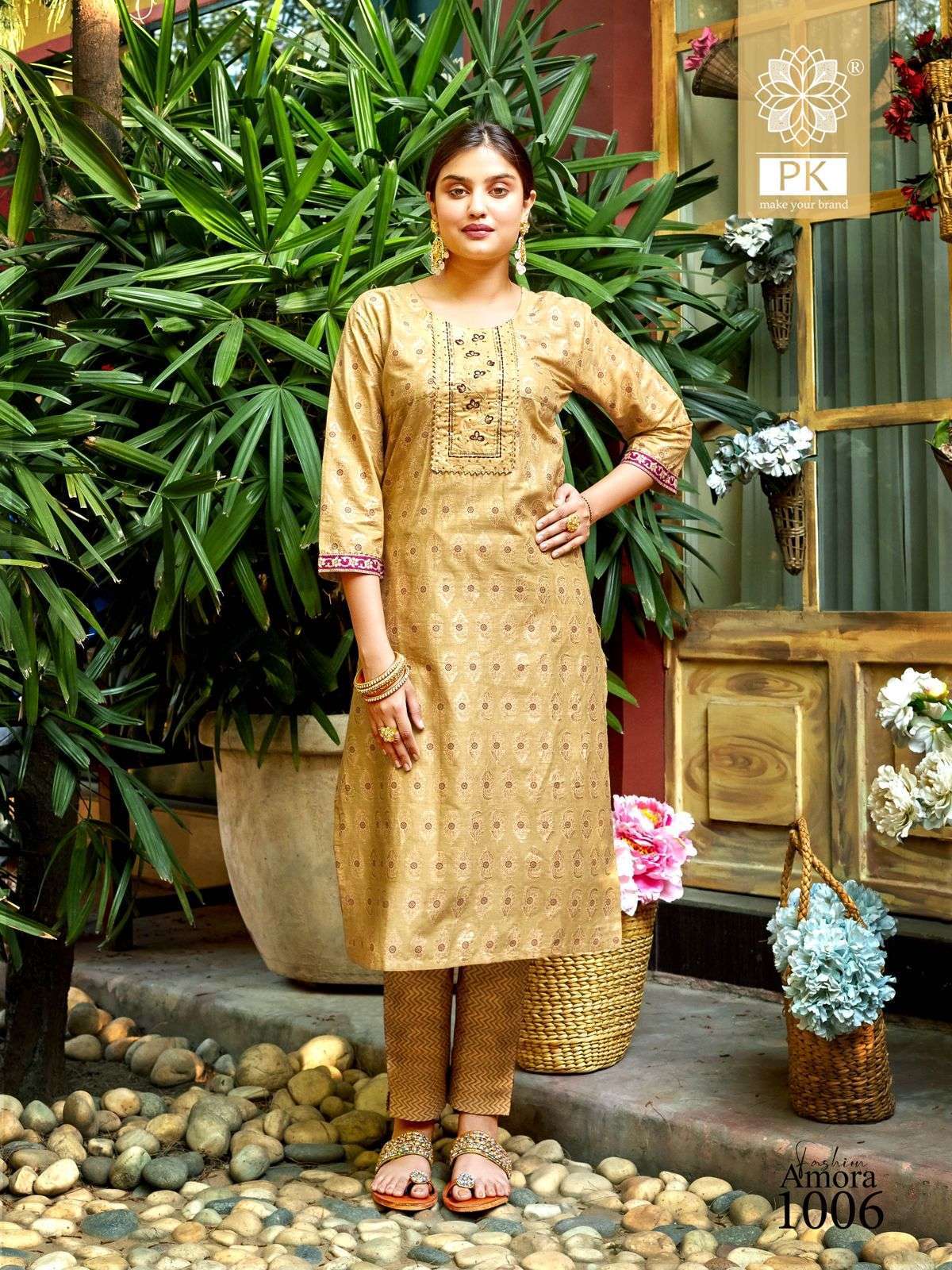 PK FASHION AMORA VOL 1 Kurti Wholesale market of india