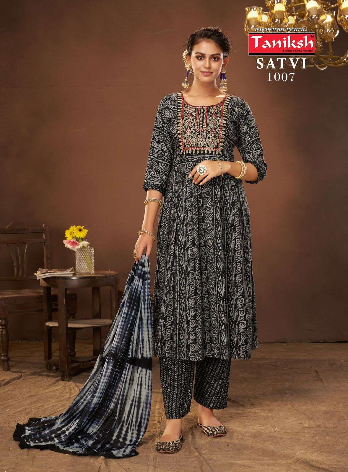 TANIKSH SATVI vol - 1 Kurti Wholesale catalog market in SURAT