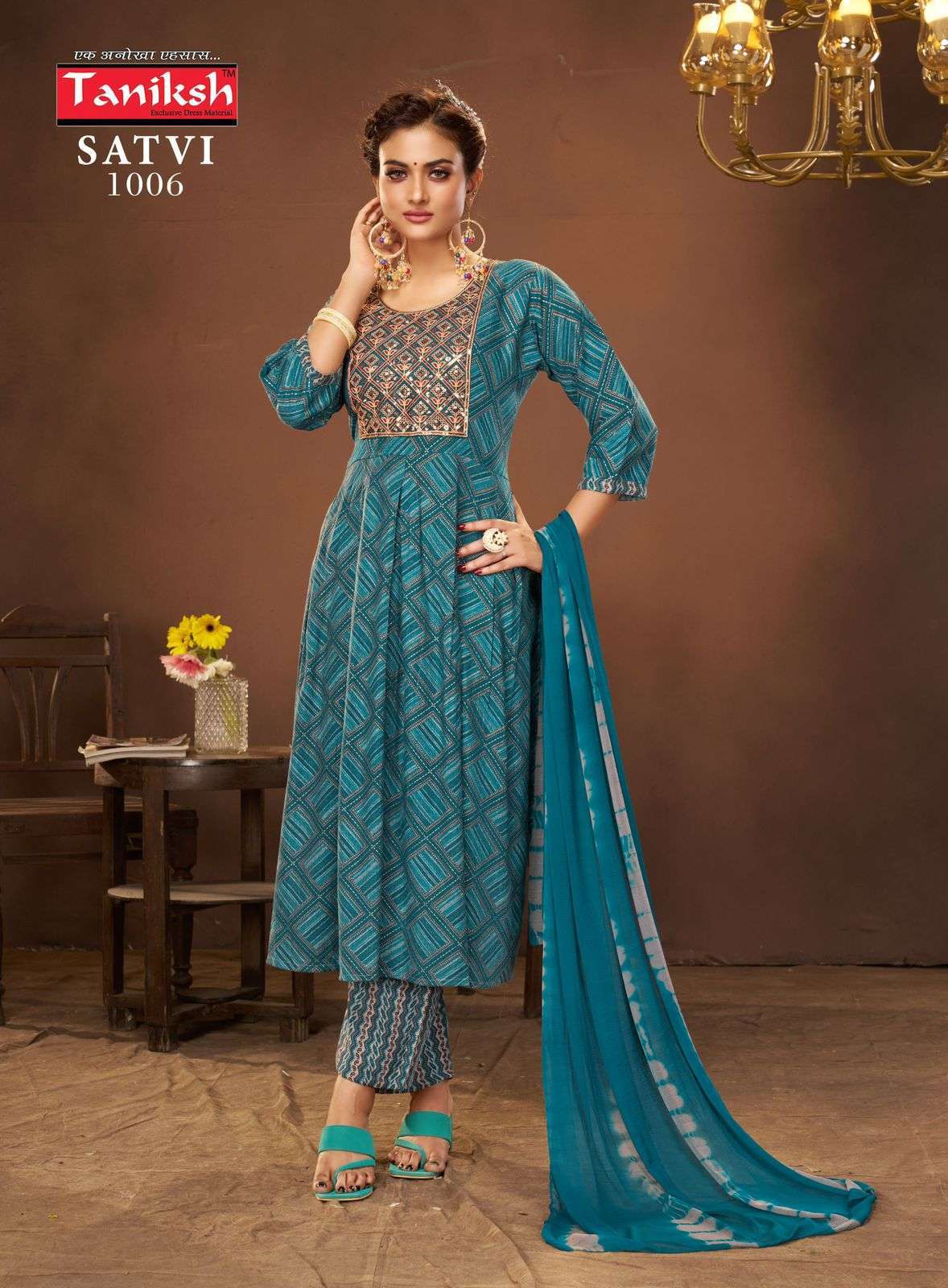TANIKSH SATVI vol - 1 Kurti Wholesale catalog market in SURAT
