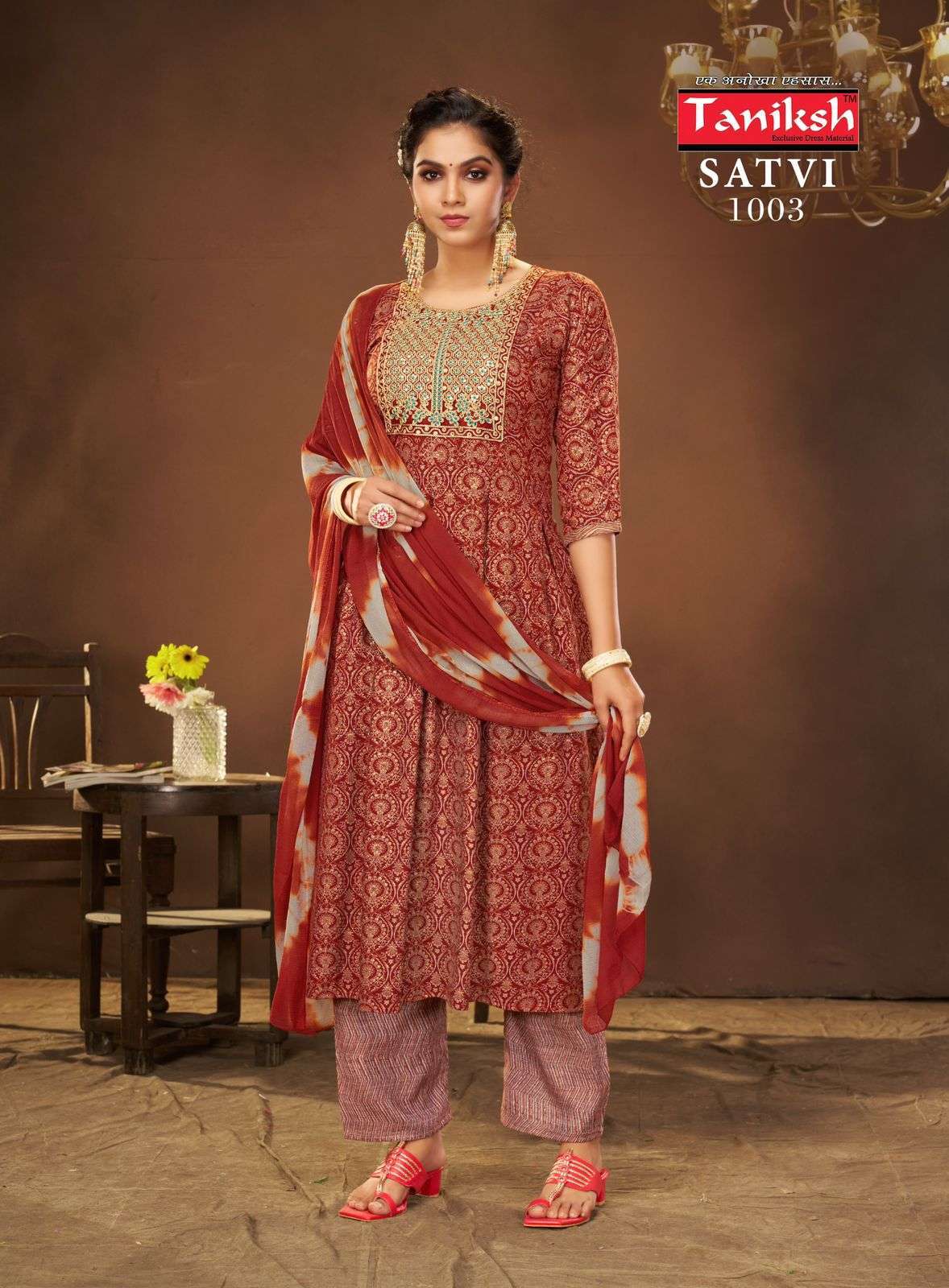 TANIKSH SATVI vol - 1 Kurti Wholesale catalog market in SURAT