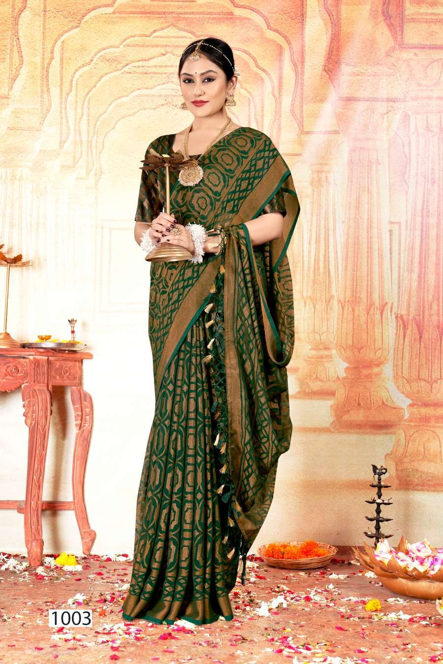 Saroj Ghungroo Vol 2 Fancy Fabric Designer Sarees Wholesale
