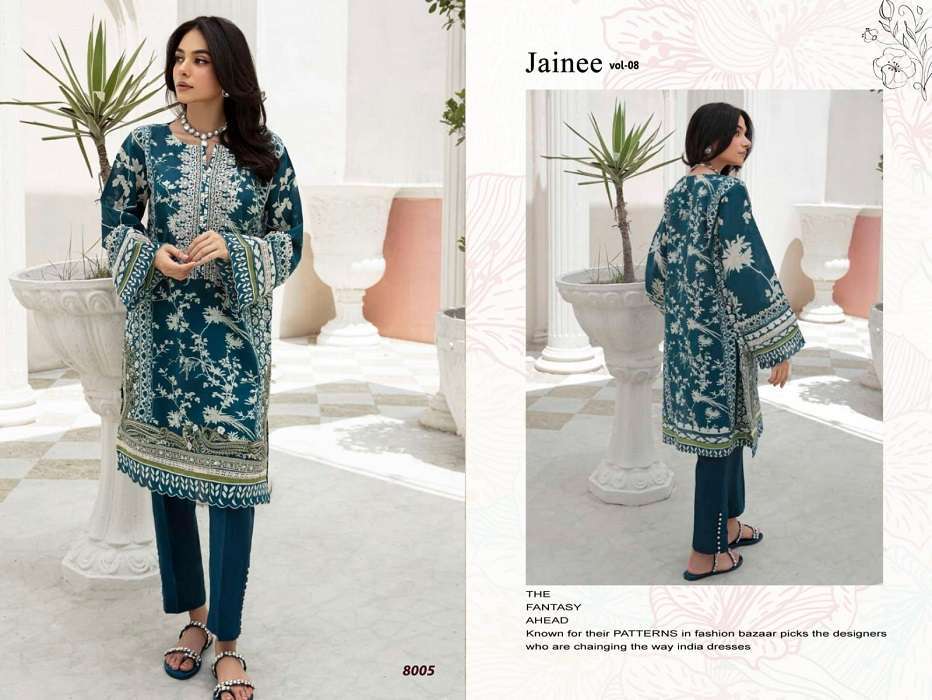 Jaine Agha Noor Vol-8 -Dress Material -Wholesale Dress Material India