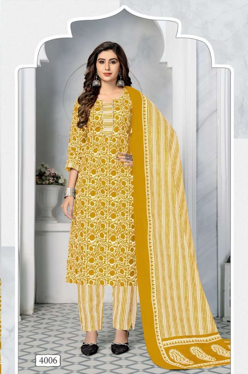Mayur Gulmohar Vol-4 -Dress Material -Wholesale Dress material market in Surat