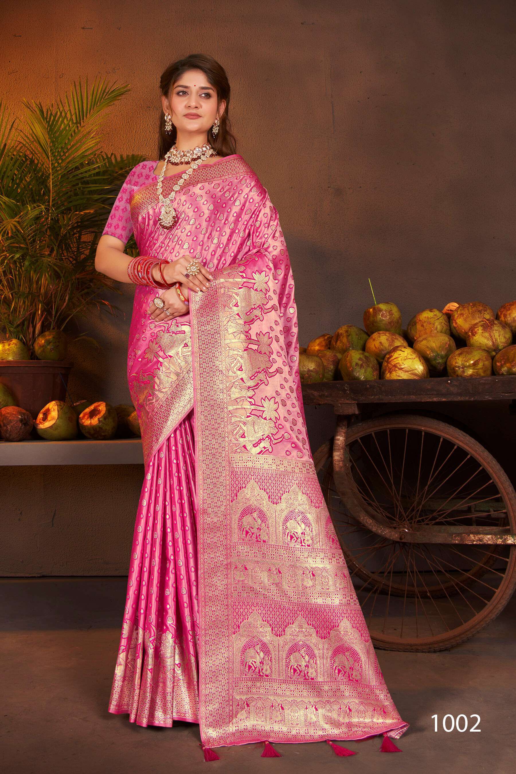 Saroj  Shreemati Vol - 1 Soft 50*600 soft silk Wholesaler of Saree in Surat