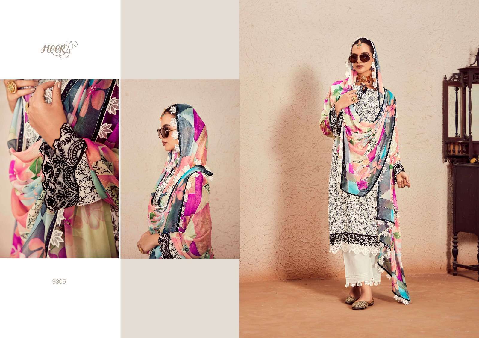 Kimora Heer Swag Muslin Digital Printed Salwar Kameez Wholesale market in Surat