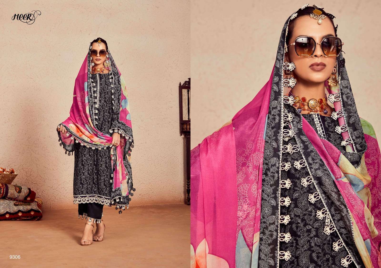 Kimora Heer Swag Muslin Digital Printed Salwar Kameez Wholesale market in Surat