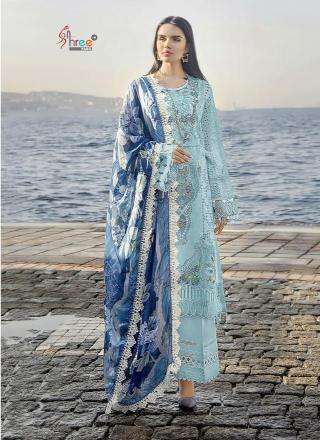 Shree Mariya B Lawn 3615 Colors Cotton Dupatta Wholesale Salwar Kameez Suppliers In Surat