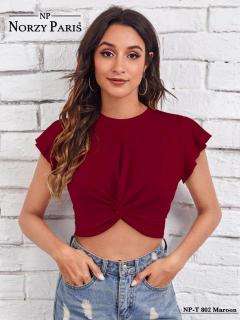 Norzy Paris Tipsy T 801 Black, 802 Maroon & 806 Peach Western Clothing Wholesalers in India