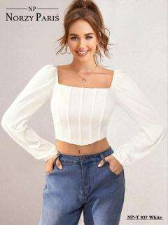 Norzy Paris Tipsy T 931 Black & 937 White Wholesale Western top Clothing wholesaler in Surat