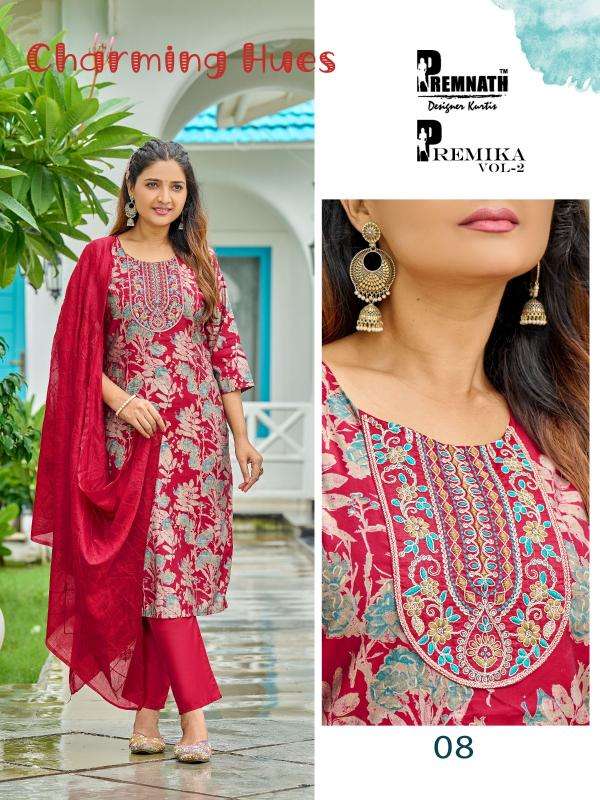 Prempanth PREMIKA VOL 2 Wholesale Kurtis for boutique