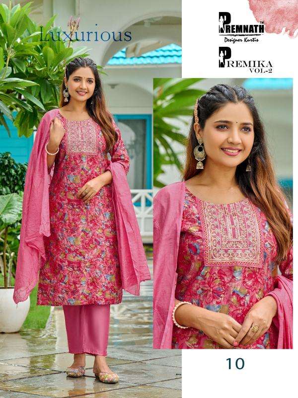 Prempanth PREMIKA VOL 2 Wholesale Kurtis for boutique