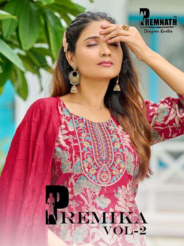 Prempanth PREMIKA VOL 2 Wholesale Kurtis for boutique