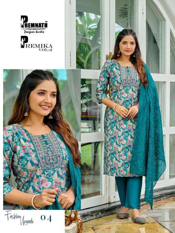 Prempanth PREMIKA VOL 2 Wholesale Kurtis for boutique