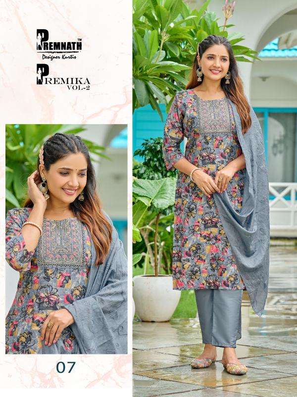 Prempanth PREMIKA VOL 2 Wholesale Kurtis for boutique
