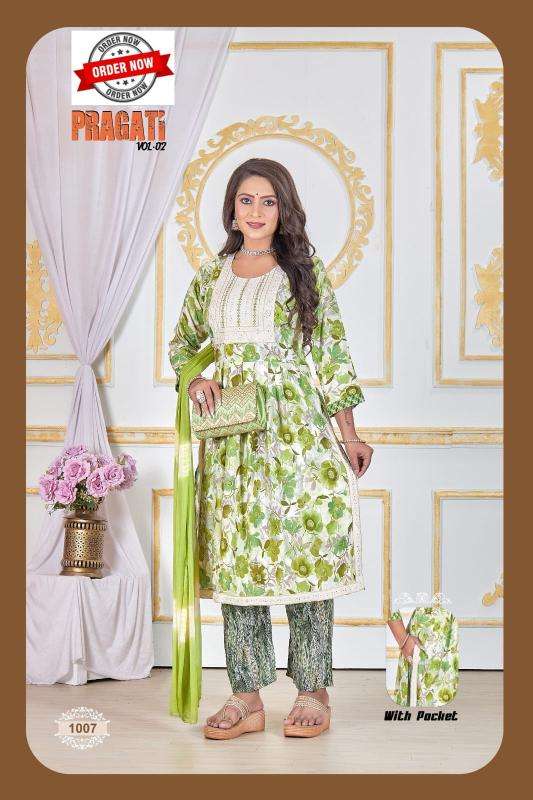 FASHION TALK Pragati Vol 2 Kurti catalogue