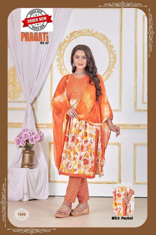 FASHION TALK Pragati Vol 2 Kurti catalogue