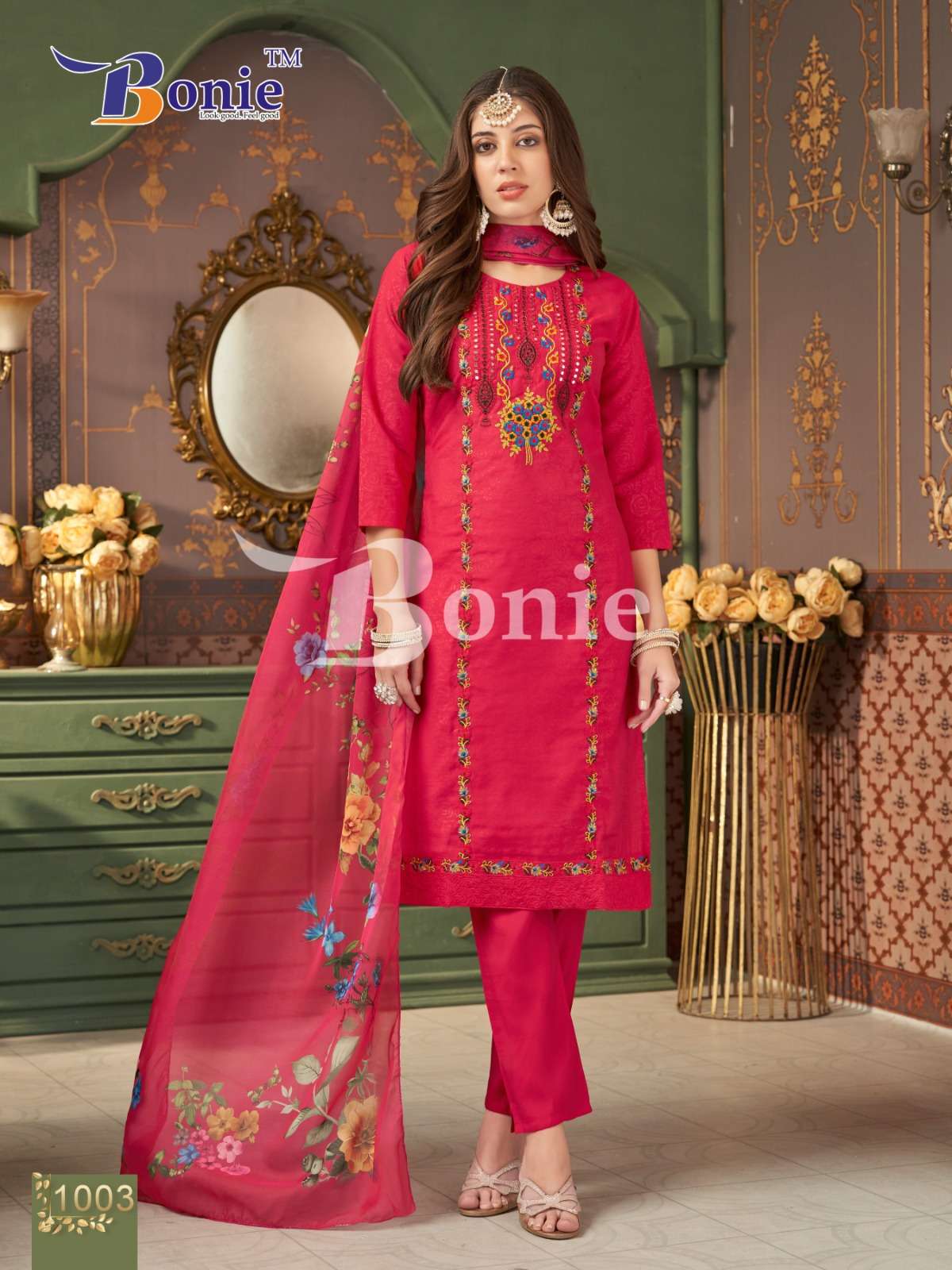 Bonie Farah Vol 1 branded kurti catalogue