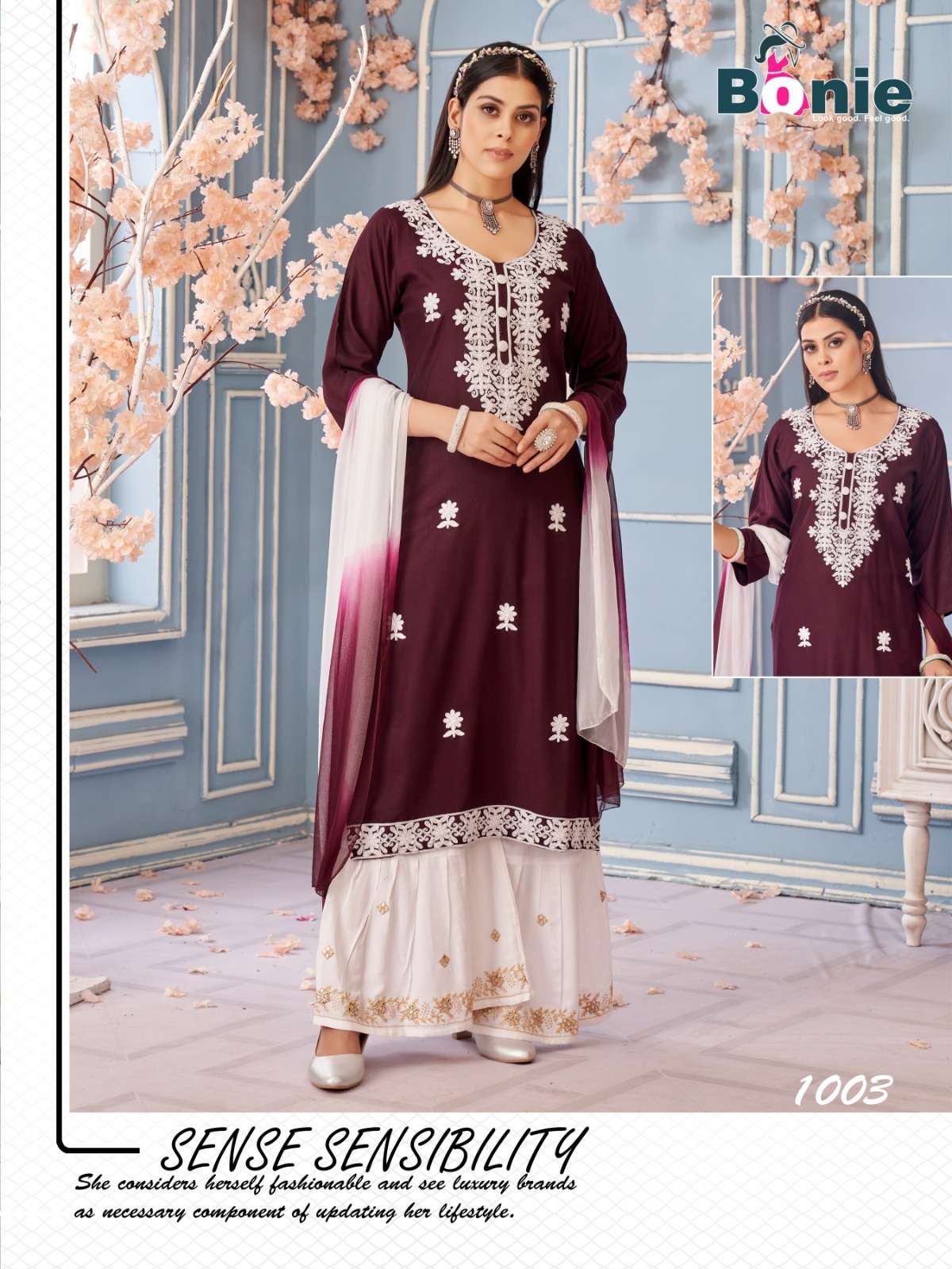 Bonie Vamika Vol 1 kurti catalogue title
