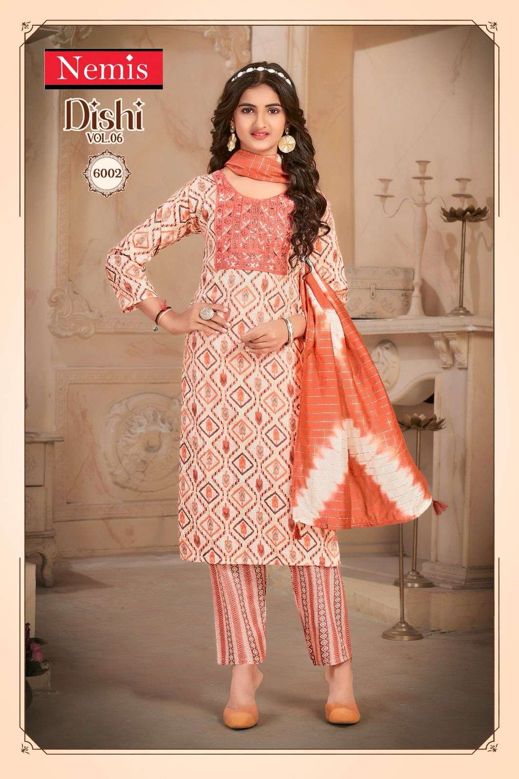 Nemis Dishi Vol 6 indore kurtis catalogue