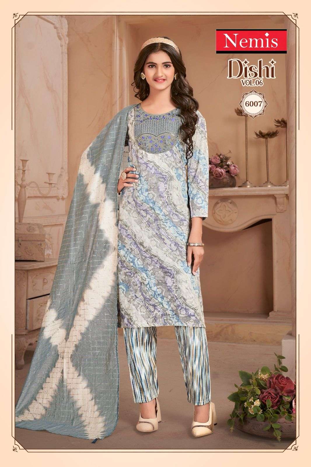 Nemis Dishi Vol 6 indore kurtis catalogue