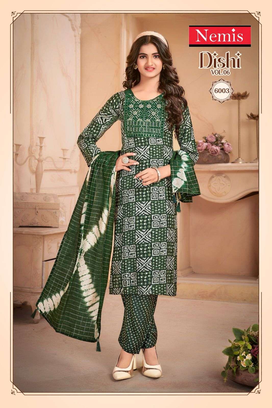 Nemis Dishi Vol 6 indore kurtis catalogue