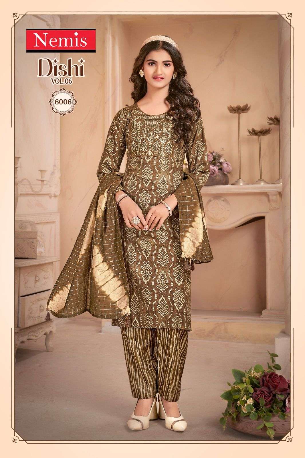 Nemis Dishi Vol 6 indore kurtis catalogue