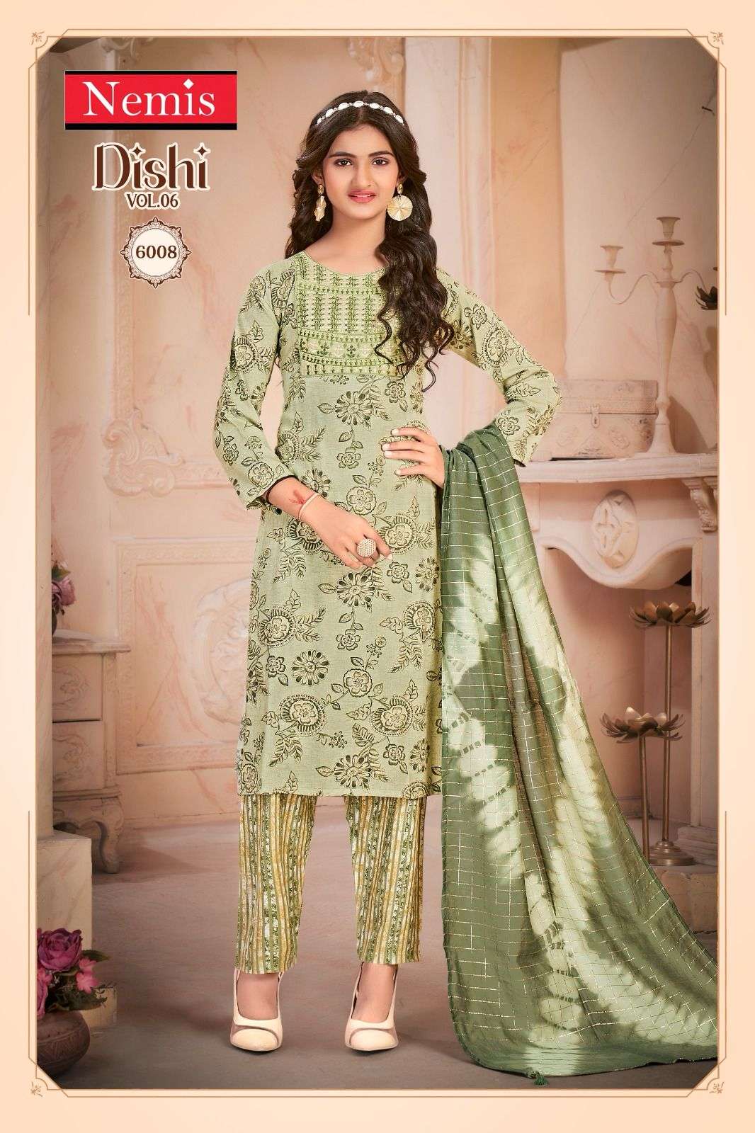 Nemis Dishi Vol 6 indore kurtis catalogue
