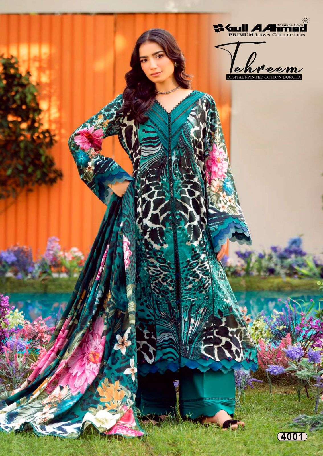 Gull Aahmed Tehreem Vol-4Â pakistani suits catalogue wholesale