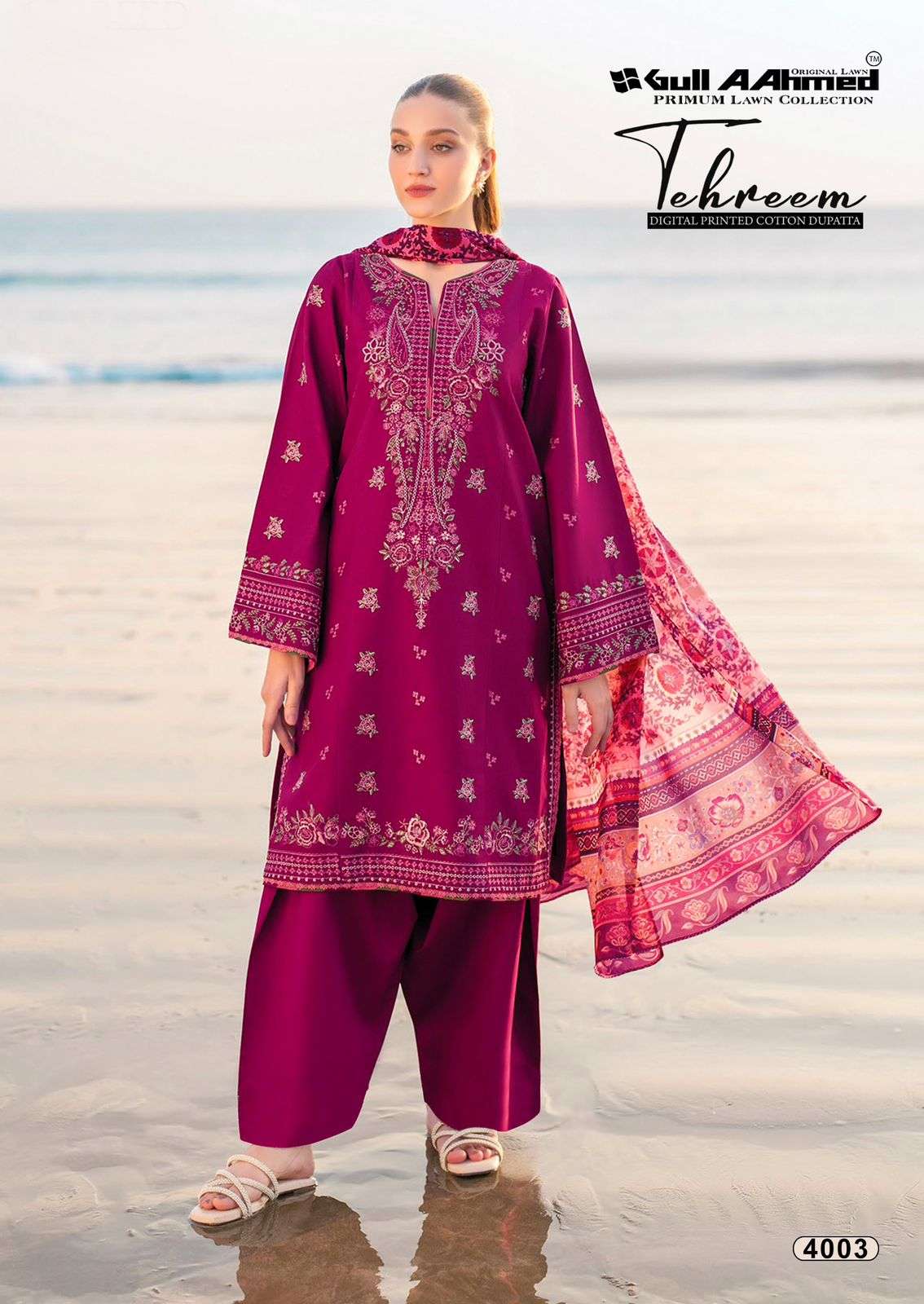 Gull Aahmed Tehreem Vol-4Â pakistani suits catalogue wholesale