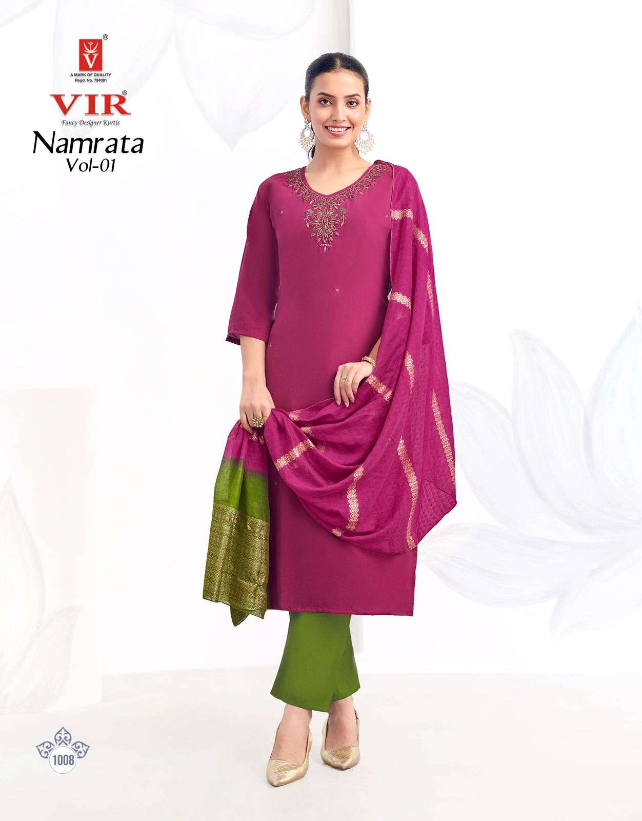 Vir Namrata vol 1 avaasa brand kurtis wholesale in bangalore