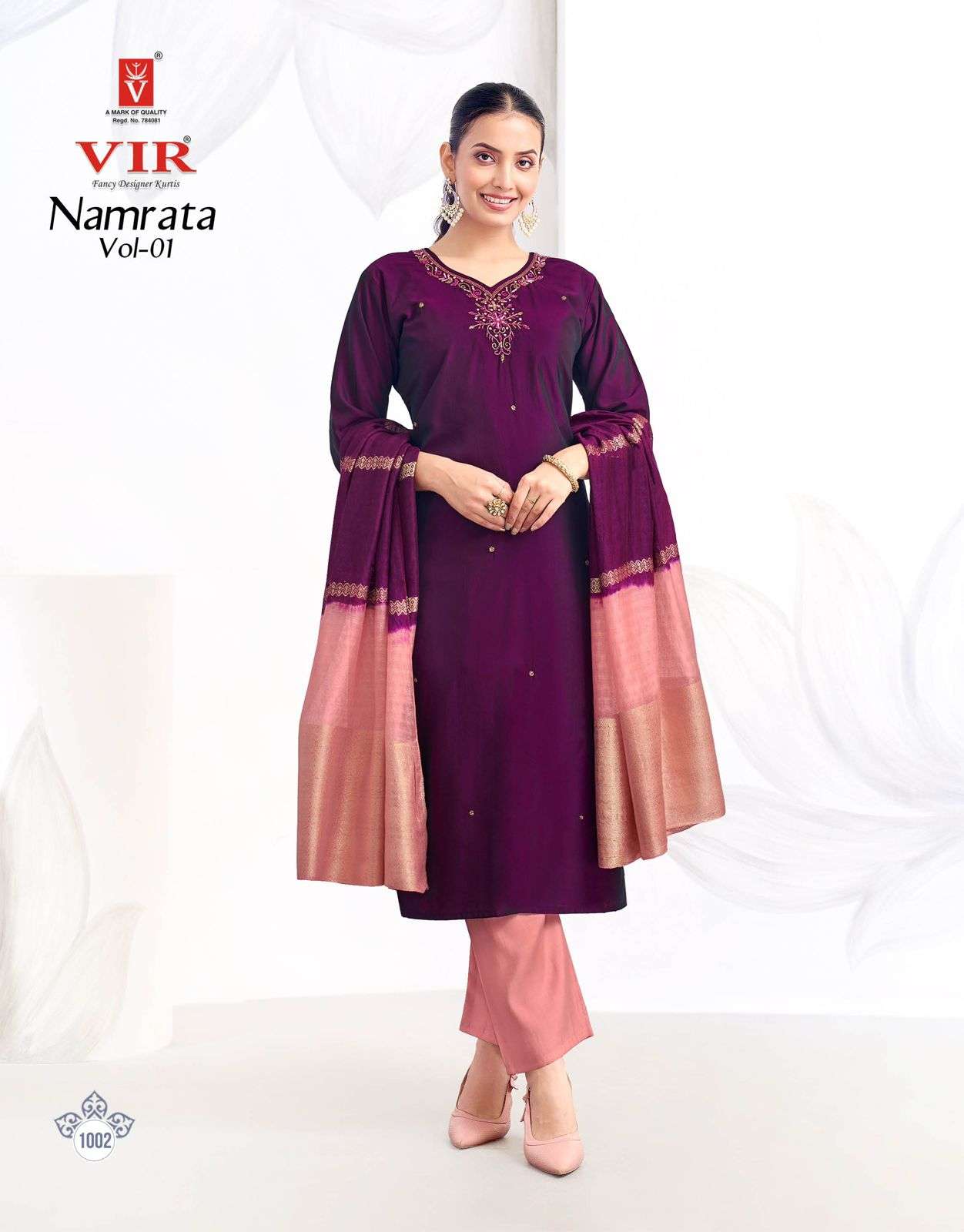 Vir Namrata vol 1 avaasa brand kurtis wholesale in bangalore