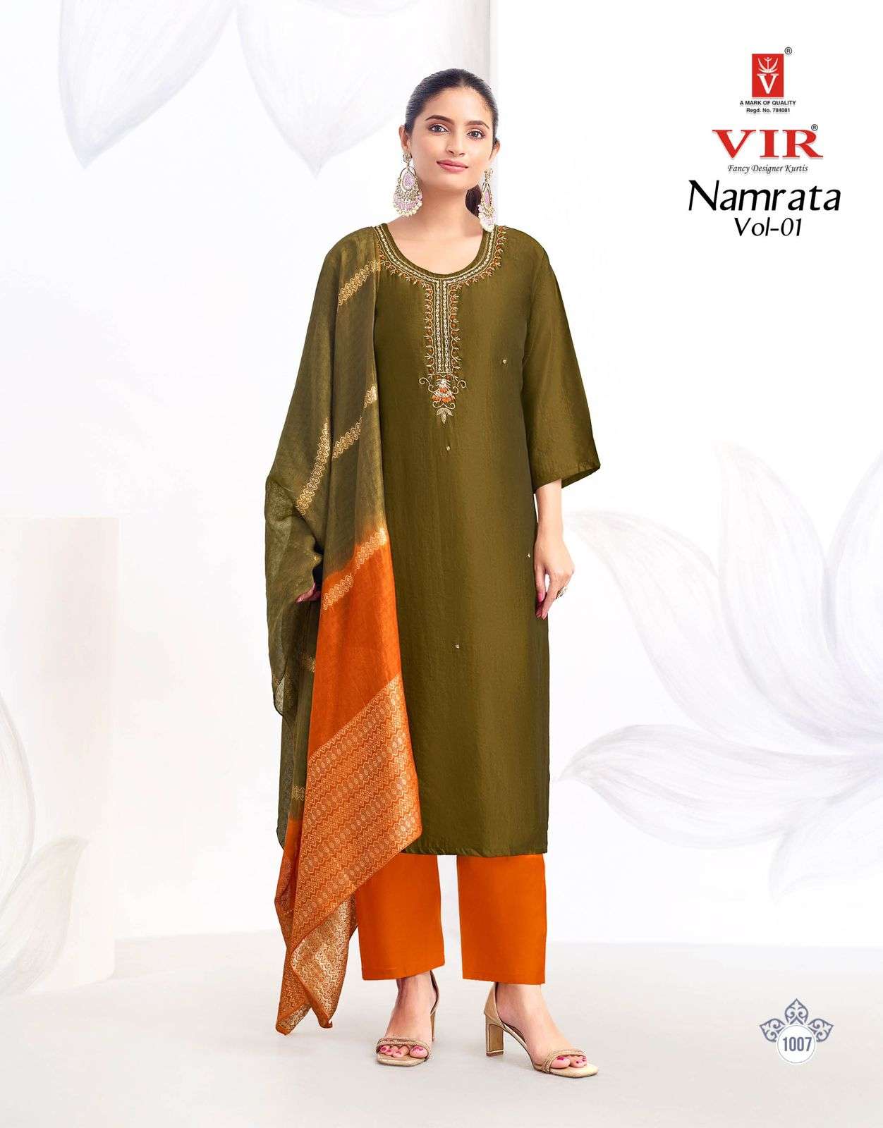 Vir Namrata vol 1 avaasa brand kurtis wholesale in bangalore