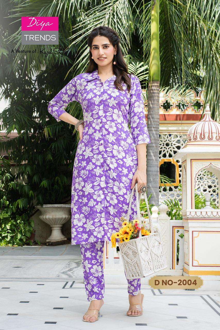 Diya Trends Cord Set Vol 2 co ord set wholesale in mumbai