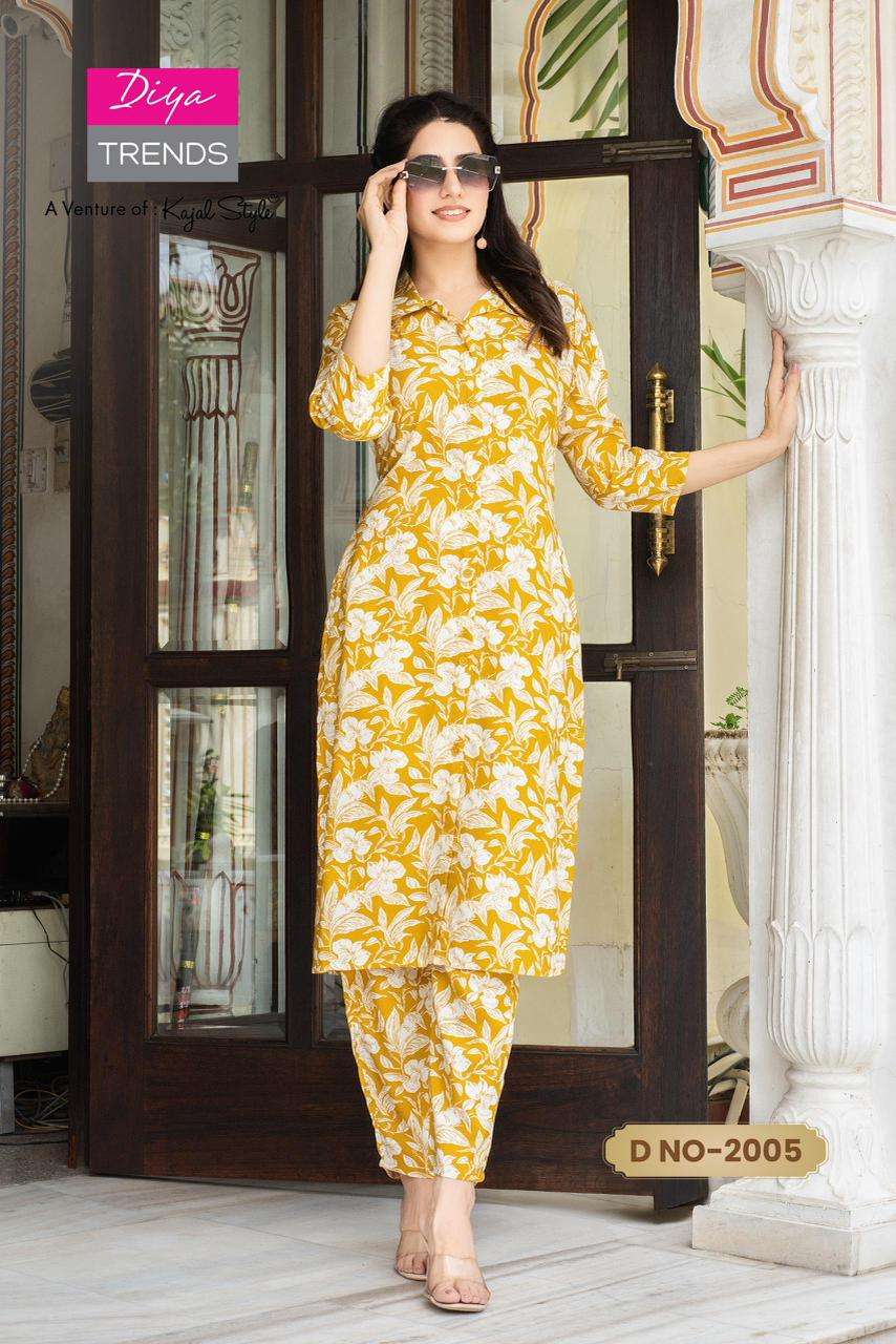 Diya Trends Cord Set Vol 2 co ord set wholesale in mumbai