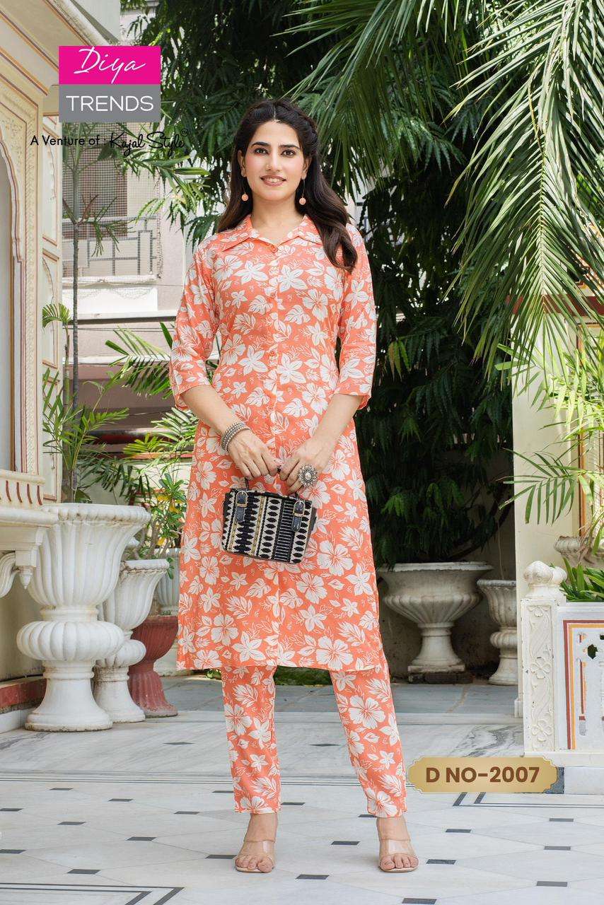 Diya Trends Cord Set Vol 2 co ord set wholesale in mumbai