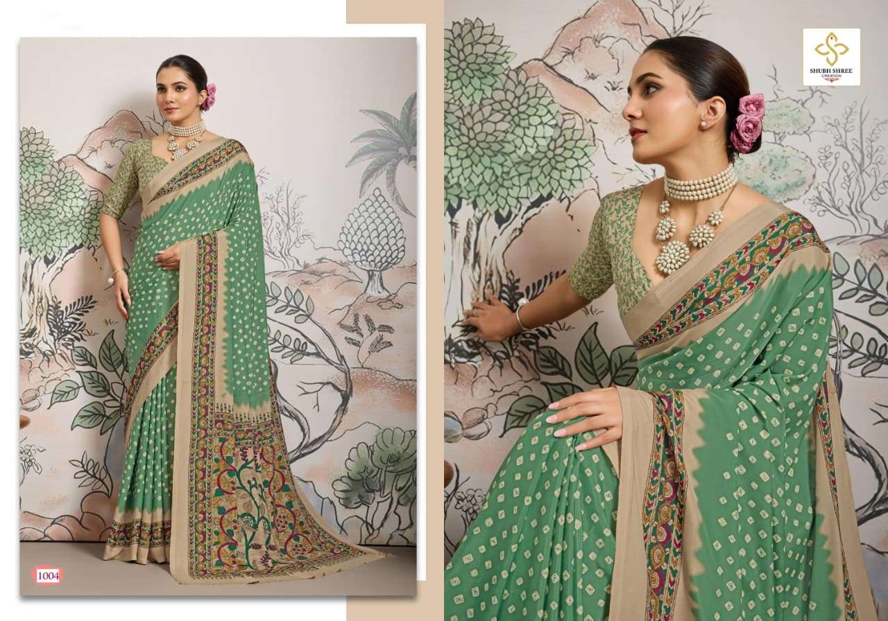 Shubh Shree Vrinda sarees catalogues