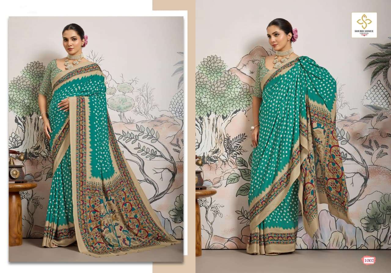 Shubh Shree Vrinda sarees catalogues