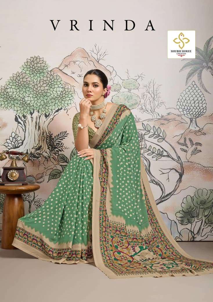 Shubh Shree Vrinda sarees catalogues