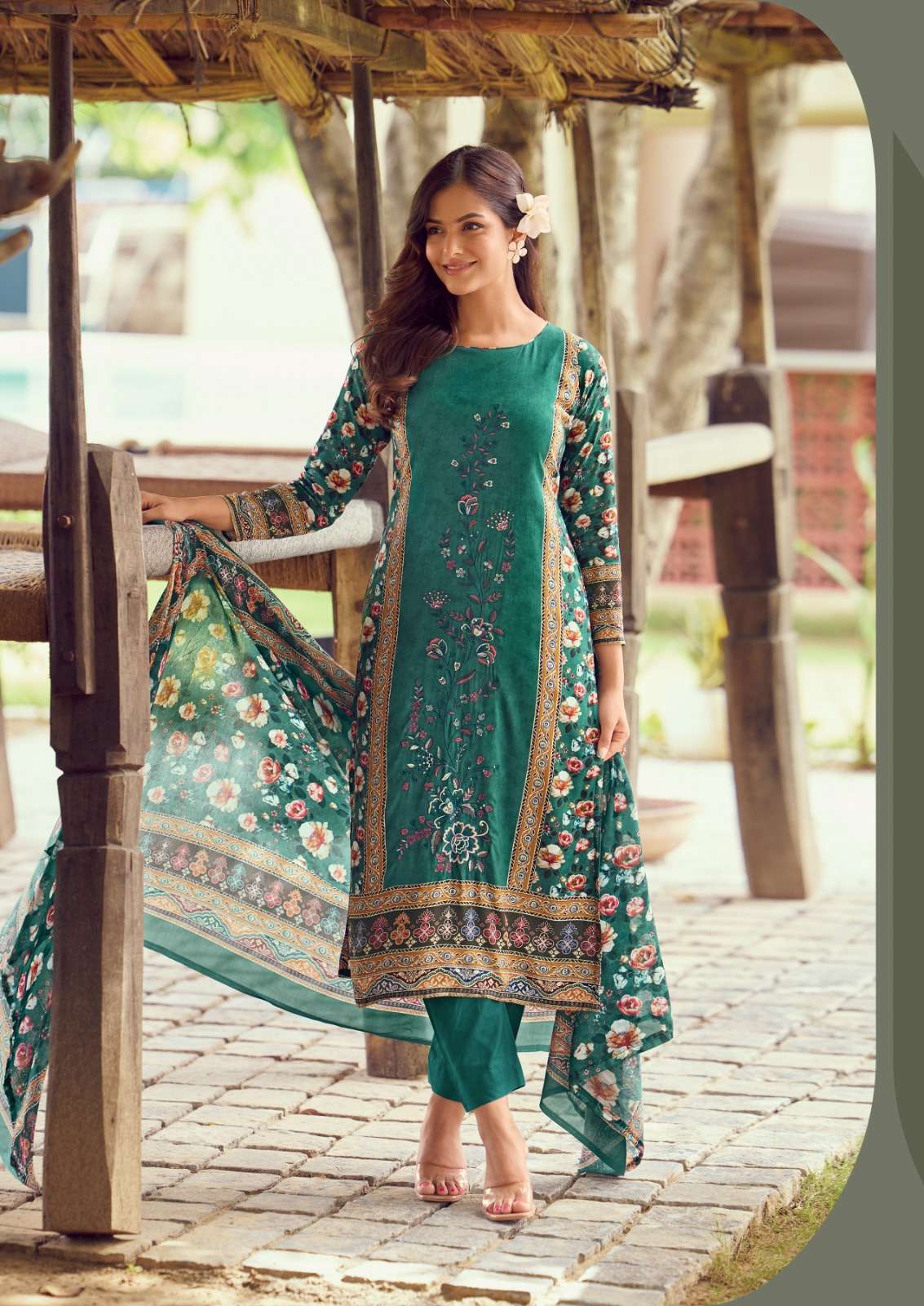 The Hermitage Shop Cashmere vol 3 wholesale dress material in hyderbad