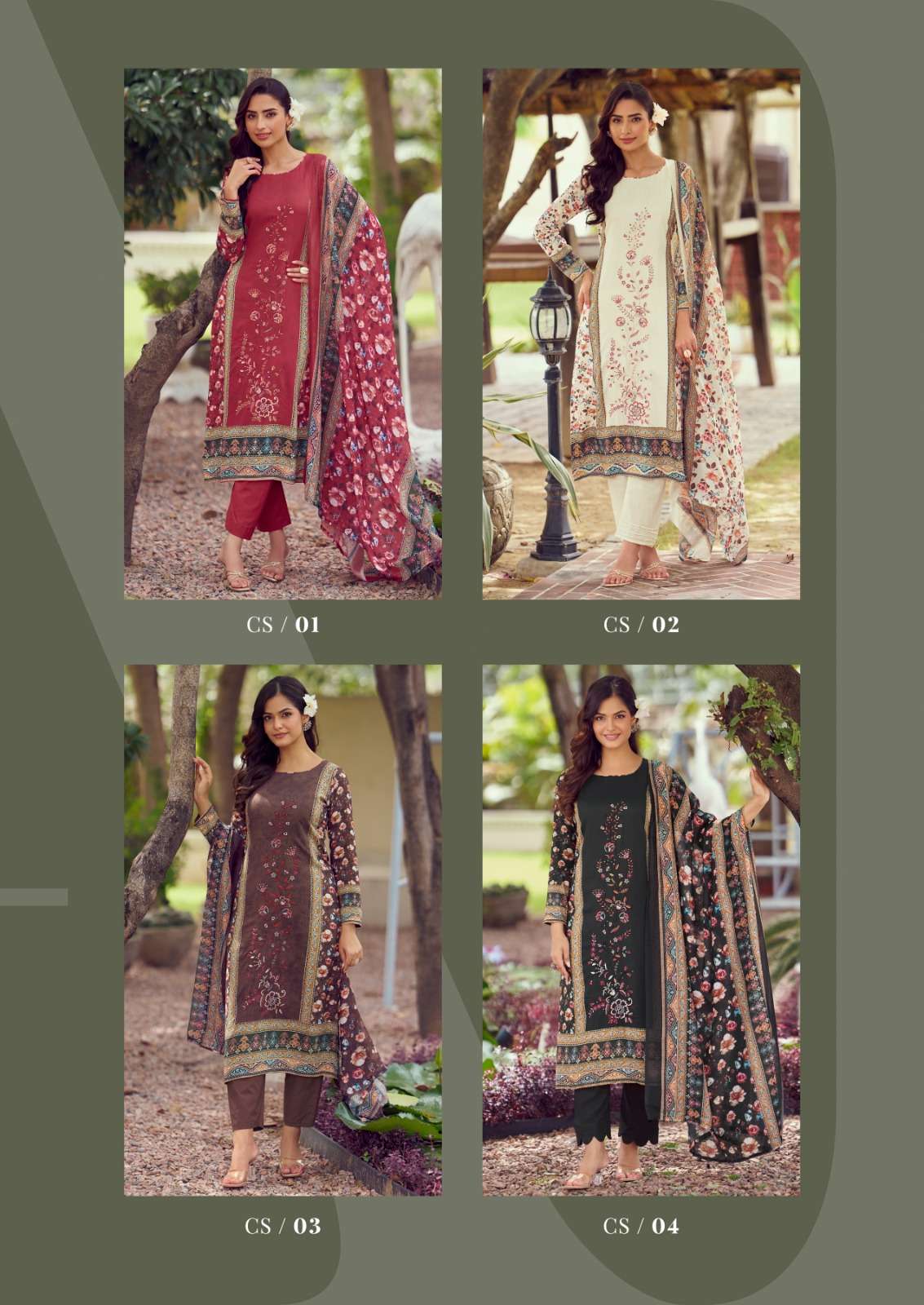 The Hermitage Shop Cashmere vol 3 wholesale dress material in hyderbad